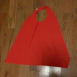 boys red superhero cape